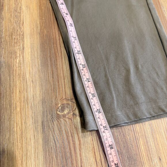 Chico's So Slimming Tan Ankle Jean Texture Stretchy Pants - Size 2 (US L/12) - Picture 8 of 8